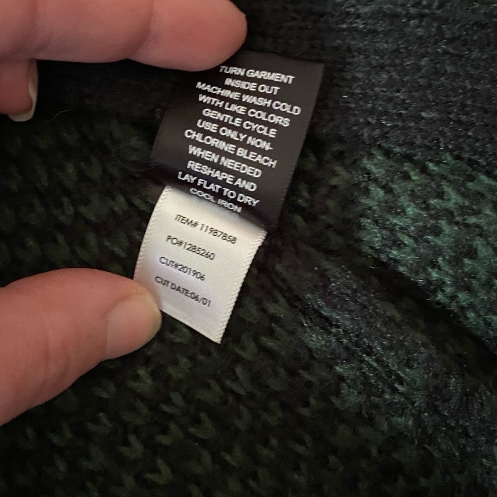 Torrid Green & Black Plaid Open Front Cardigan (1) - Picture 12 of 12